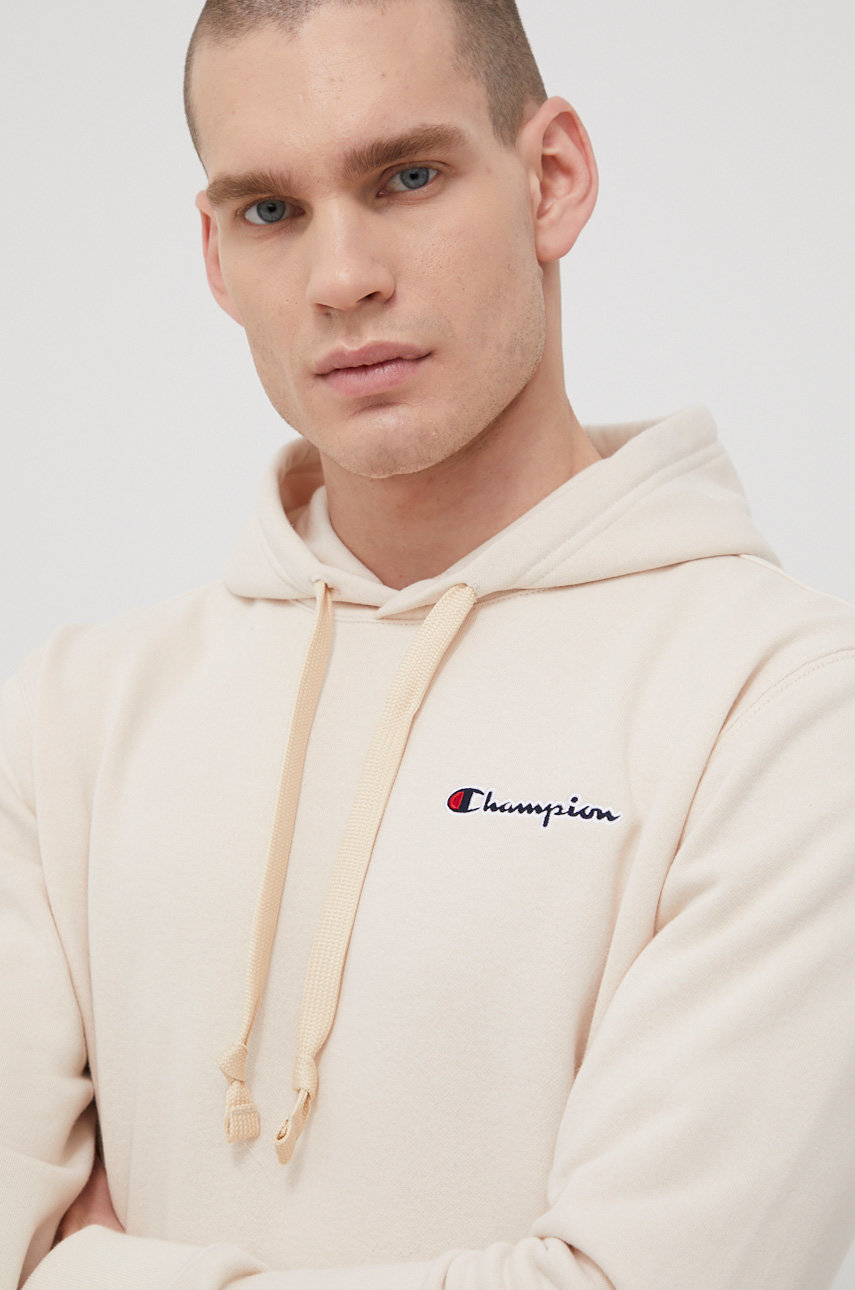 beige Champion sweatshirt