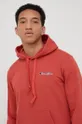 red Champion sweatshirt