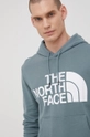 голубой Хлопковая кофта The North Face