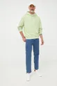 Mikina Calvin Klein Jeans zelená