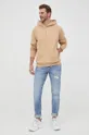 Calvin Klein Jeans bluza bawełniana J30J320028.PPYY beżowy