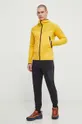 Αθλητική μπλούζα Salewa Agner Hybrid κίτρινο