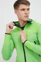 zielony Salewa bluza sportowa Agner Hybrid
