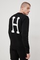 Odzież HUF bluza pf00466 czarny