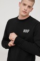 HUF bluza czarny pf00466