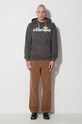 Ellesse bluza bawełniana SHN15152 szary SS22