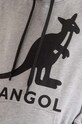 Kangol cotton sweatshirt gray KLEU001