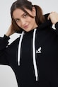 Bavlněná mikina Kangol KLEU002 černá