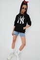 Oblečenie Mikina 47 brand Mlb New York Yankees BB017PEMIMH544130JK čierna