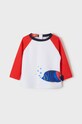 Detské tričko s dlhým rukávom Mayoral 1019.3H.BABY červená SS22
