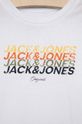 Detská bavlnená košeľa s dlhým rukávom Jack & Jones  100% Bavlna
