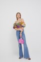 Desigual bluzka bawełniana x Christian Lacroix 22SWBW27 22SWBW27 multicolor SS22