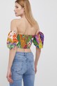 Odzież Desigual bluzka bawełniana x Christian Lacroix 22SWBW27 22SWBW27 multicolor
