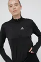 crna Sportska majica dugih rukava adidas Performance Ženski