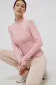 ružová Športové tričko s dlhým rukávom adidas Performance HG8508