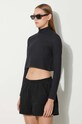 Majica dugih rukava adidas Originals Trefoil Moments crna HE6905