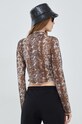 Odzież adidas Originals longsleeve HT5993 HT5993 brązowy