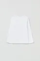 Detské tričko s dlhým rukávom OVS X Disney biela