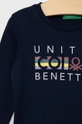 United Colors of Benetton longsleeve bawełniany dziecięcy 100 % Bawełna