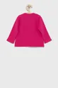 United Colors of Benetton - Παιδική βαμβακερή μπλούζα ροζ
