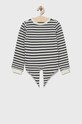 Tom Tailor longsleeve bawełniany dziecięcy wzorzyste granatowy 1030681