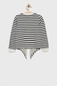Tom Tailor longsleeve bawełniany dziecięcy 1030681 granatowy SS22