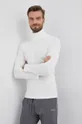 λευκό Βαμβακερό πουκάμισο με μακριά μανίκια Marc O'Polo
