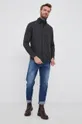 Βαμβακερό πουκάμισο με μακριά μανίκια Marc O'Polo σκούρο μπλε