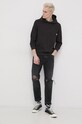 Pamučna dukserica Tommy Jeans DM0DM12465.PPYY crna SS22