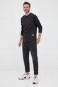Calvin Klein Jeans longsleeve bawełniany J30J319312.PPYY czarny AW22