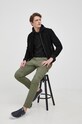 Polo Ralph Lauren - Βαμβακερό πουκάμισο με μακριά μανίκια 710847203001 μαύρο