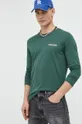 πράσινο Βαμβακερή μπλούζα με μακριά μανίκια Jack & Jones