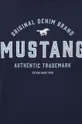 Bavlnené tričko s dlhým rukávom Mustang Pánsky