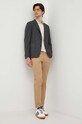 BOSS longsleeve CASUAL 50472681 bej AA00