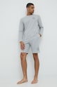 Michael Kors Longsleeve bawełniany 6BR6K11011 szary SS22