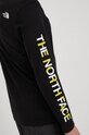 Bavlnené tričko s dlhým rukávom The North Face NF0A5IG9JK31