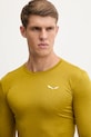 Odzież Salewa longsleeve sportowy Puez Melange 00.0000027453 zielony
