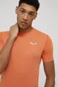 oranžová Športové tričko Salewa Pedroc