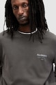 AllSaints longsleeve din bumbac MG049W gri SS24