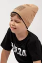Detská čiapka Jamiks hnedá