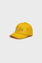 żółty Mayoral czapka bawełniana dziecięca Chłopięcy