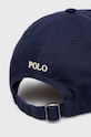 Хлопковая кепка Polo Ralph Lauren тёмно-синий 322552489004