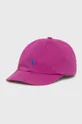 Παιδικό καπέλο Polo Ralph Lauren ροζ