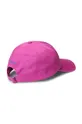 Дитяча бавовняна кепка Polo Ralph Lauren рожевий