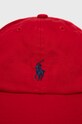 Мальчик Детская хлопковая кепка Polo Ralph Lauren 320552489003 красный