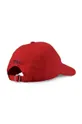 Дитяча Бавовняна кепка Polo Ralph Lauren червоний