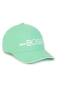 πράσινο Παιδικός βαμβακερός Καπέλο Boss Για αγόρια
