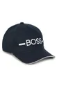 σκούρο μπλε Παιδικός βαμβακερός Καπέλο Boss Για αγόρια