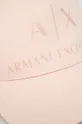 Armani Exchange czapka 944171.2R110 100 % Bawełna, Wykończenie: 100 % Skóra bydlęca