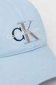 Calvin Klein Jeans czapka bawełniana K60K608846.PPYY jasny niebieski